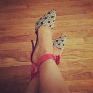 Red Polka Dot Pumps